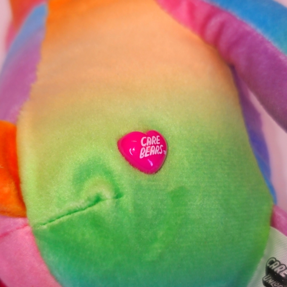 Rainbow Care Bear Doll 2023 BNWT 11" - Picture 5 of 7